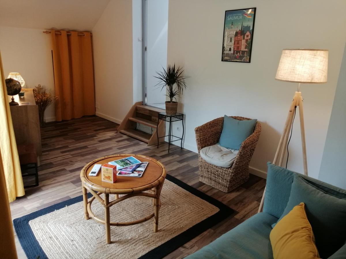 Bel Appt 3 Pieces, A L'Etage, Jardin Privatif, Au Calme, 10 Mn Saumur Et Cnpe Varennes-sur-Loire Buitenkant foto