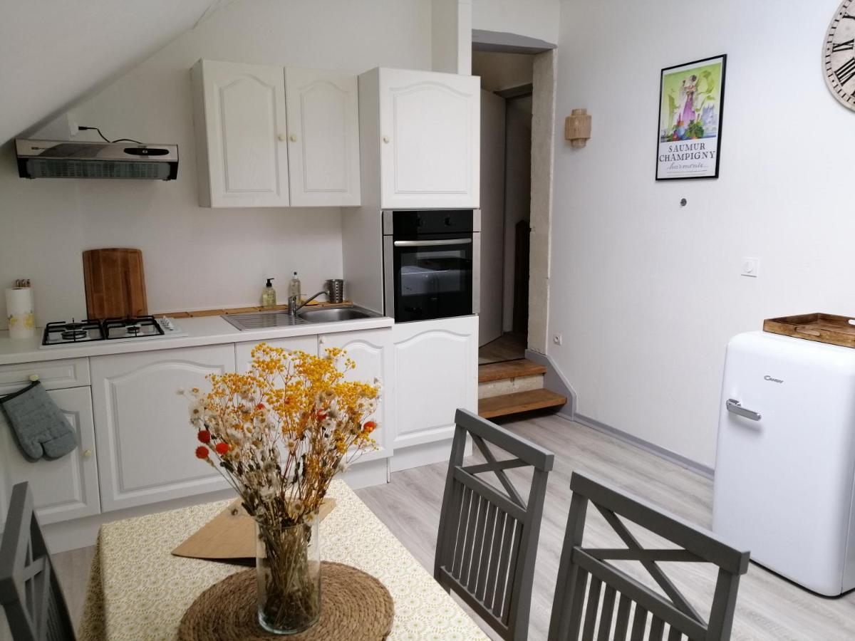 Bel Appt 3 Pieces, A L'Etage, Jardin Privatif, Au Calme, 10 Mn Saumur Et Cnpe Varennes-sur-Loire Buitenkant foto
